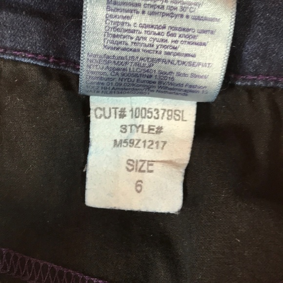 NYDJ Ankle Dark Wash Jeans Size 6 - Picture 4 of 4